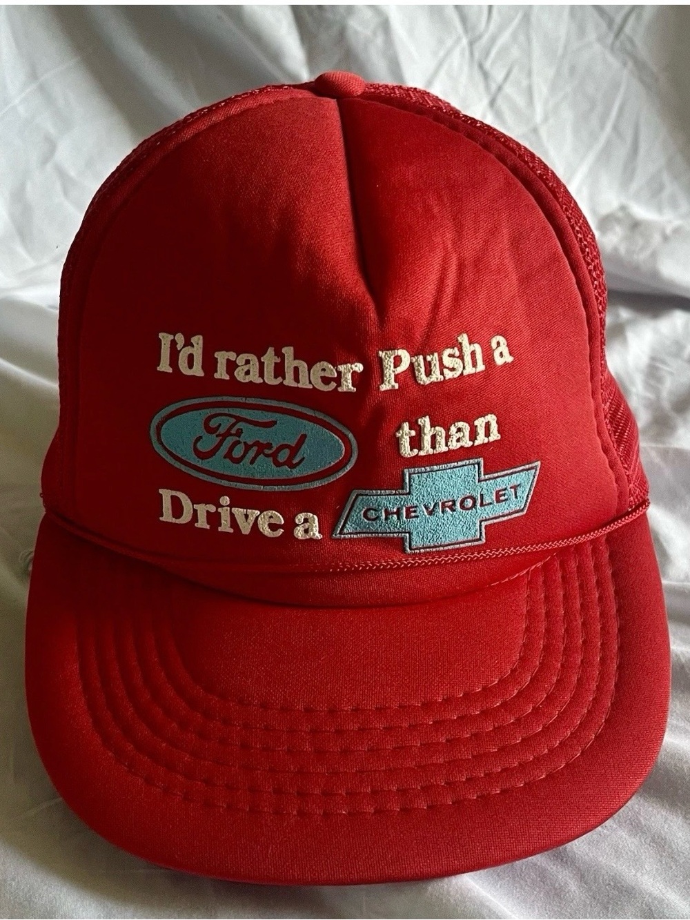 Vintage Trucker Hat - Ford / Chevy